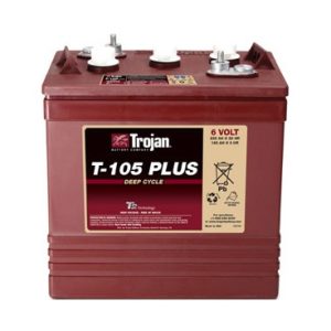 Trojan T105-ELPT Flooded Lead-Acid Battery 6V 315Ah (Pls call for price)