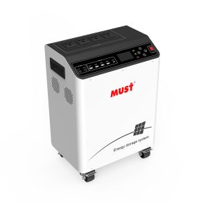 MUST All-in-one ESS 3Kw 24V 60A, 3072Wh Energy Storage Solution