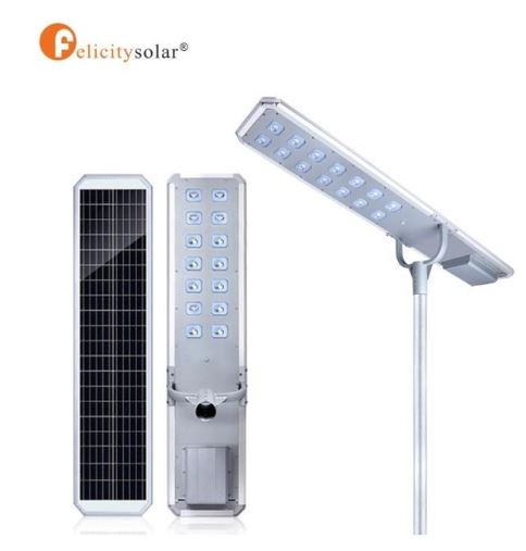 100w D2 Solar Street Light