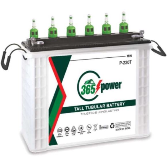 365 power 220ah tabular
