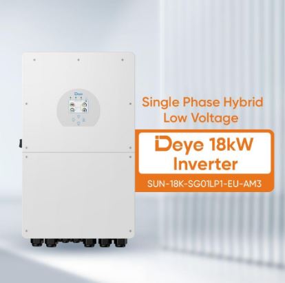 DEYE 18KW SINGLE PHASE HYBRID INVERTER