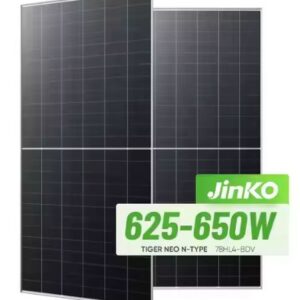 Jinko 645w bi-facial Solar Panel